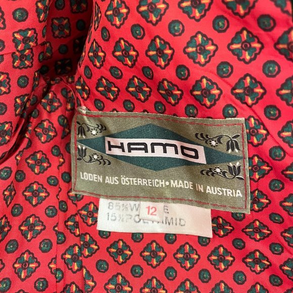 Austrian children jacket in gray wool felt. Vintage HAMO - Picture 5 of 9